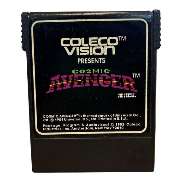 Cosmic Avenger - ColecoVision - Cartridge Only - Tested & Works - Picture 1 of 8